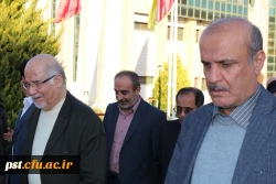 دکتر احمدی استاندار محترم فارس : خوشبختانه ابتکار قابل تقدیری است که این سمینار علمی با همکاری دانشگاه فرهنگیان شهید مطهری(ره) شیراز برگزار شده است .