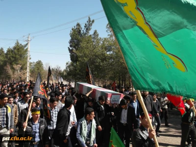 عطر شهید گمنام تمام دانشگاه را فرا گرفت