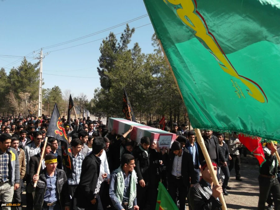 عطر شهید گمنام تمام دانشگاه را فرا گرفت