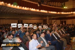برگزاری همایش بزرگ حمایت از دستاوردهای هسته ای : تدبیر و اقتدار هسته ای خواسته ی فرهنگیان ، دانشجویان و دانش آموزان استان فارس