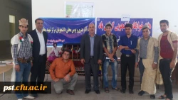 نمایشگاه اثار هنری و بومی محلی به مناسبت هفته خوابگاهها