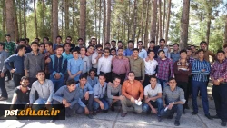 بازدید جمعی از دانشجویان از بنای تاریخی تخت جمشید