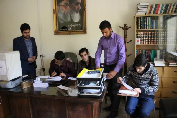 برگزاری انتخابات شورای صنفی دانشجویی مرکز شهید مطهری 2