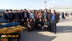 بازدید دانشجویان دانشگاه فرهنگیان مرکز آموزش عالی شهید مطهری (ره) از پایگاه شکاری شهید عباس دوران 2