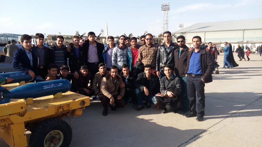 بازدید دانشجویان دانشگاه فرهنگیان مرکز آموزش عالی شهید مطهری (ره) از پایگاه شکاری شهید عباس دوران 2