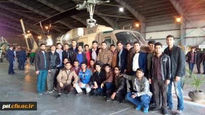 بازدید دانشجویان دانشگاه فرهنگیان مرکز آموزش عالی شهید مطهری (ره) از پایگاه شکاری شهید عباس دوران شیراز
