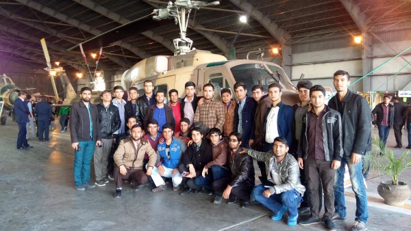 بازدید دانشجویان دانشگاه فرهنگیان مرکز آموزش عالی شهید مطهری (ره) از پایگاه شکاری شهید عباس دوران 2