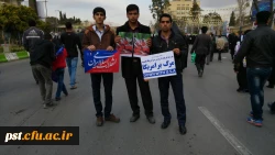 حضور پرشکوه دانشجومعلمان دانشگاه فرهنگیان شهید مطهری (ره ) شیراز در راهپیمایی 22 بهمن  5