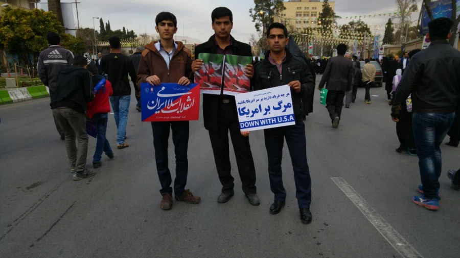 حضور پرشکوه دانشجومعلمان دانشگاه فرهنگیان شهید مطهری (ره ) شیراز در راهپیمایی 22 بهمن  5