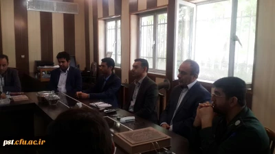 تودیع و معارفه مسئول جدید بسیج دانشجویی دانشگاه