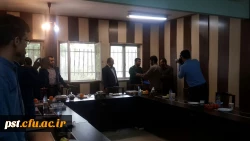 تودیع و معارفه مسئول جدید بسیج دانشجویی دانشگاه 4