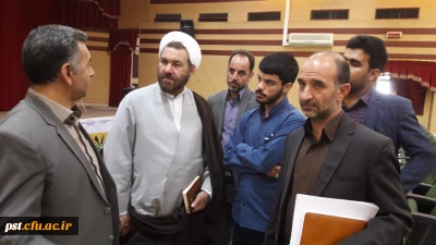 بازدید معاون فرهنگی اجتماعی دانشگاه فرهنگیان از مرکز شهید مطهری شیراز