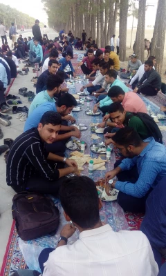 اردوی سیاحتی تخت جمشید