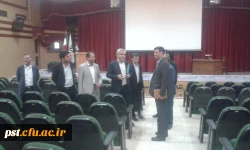 بازدید نماینده سازمان مرکزی دانشگاه فرهنگیان جناب آقای دکتر گرامی  از مرکز شهید مطهری(ره)  شیراز