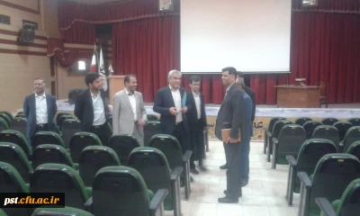 بازدید نماینده سازمان مرکزی دانشگاه فرهنگیان جناب آقای دکتر گرامی  از مرکز شهید مطهری(ره)  شیراز