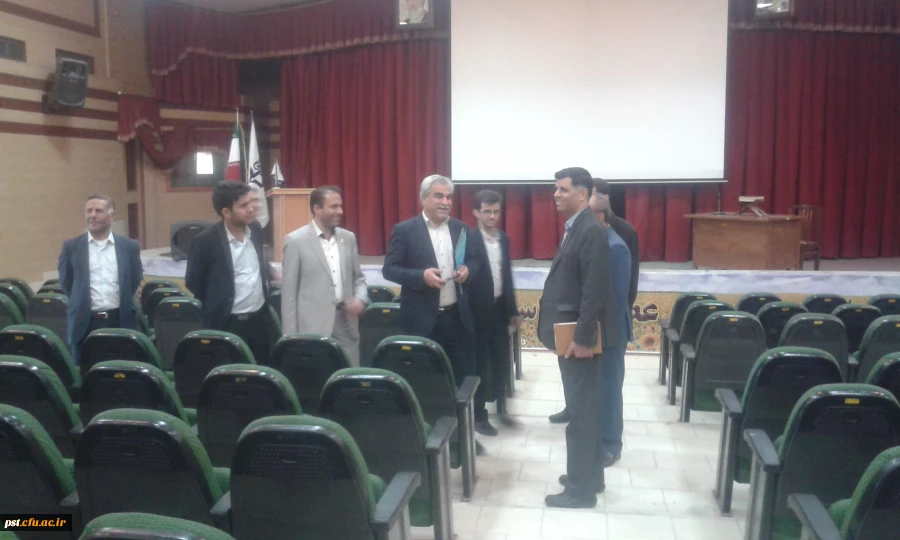 بازدید نماینده سازمان مرکزی دانشگاه فرهنگیان جناب آقای دکتر گرامی  از مرکز شهید مطهری(ره)  شیراز