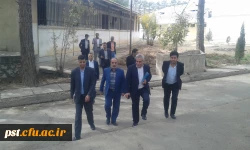 بازدید نماینده سازمان مرکزی دانشگاه فرهنگیان جناب آقای دکتر گرامی  از مرکز شهید مطهری(ره)  شیراز