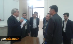 بازدید نماینده سازمان مرکزی دانشگاه فرهنگیان جناب آقای دکتر گرامی  از مرکز شهید مطهری(ره)  شیراز