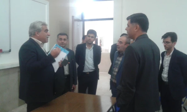 بازدید نماینده سازمان مرکزی دانشگاه فرهنگیان جناب آقای دکتر گرامی  از مرکز شهید مطهری(ره)  شیراز