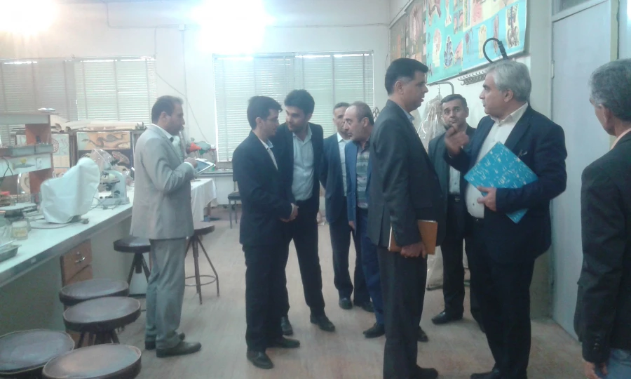 بازدید نماینده سازمان مرکزی دانشگاه فرهنگیان جناب آقای دکتر گرامی  از مرکز شهید مطهری(ره)  شیراز