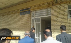 بازدید نماینده سازمان مرکزی دانشگاه فرهنگیان جناب آقای دکتر گرامی  از مرکز شهید مطهری(ره)  شیراز