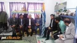 بازدید نماینده سازمان مرکزی دانشگاه فرهنگیان جناب آقای دکتر گرامی  از مرکز شهید مطهری(ره)  شیراز