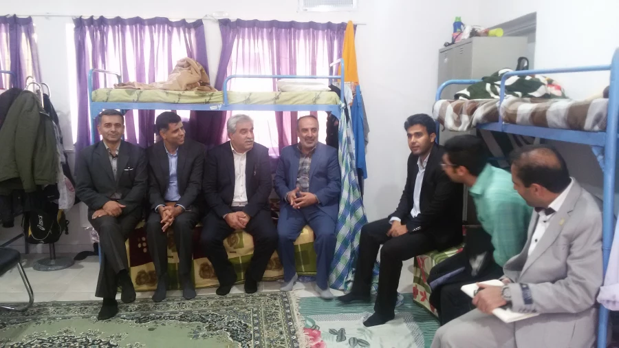 بازدید نماینده سازمان مرکزی دانشگاه فرهنگیان جناب آقای دکتر گرامی  از مرکز شهید مطهری(ره)  شیراز