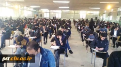 گزارش تصویری از برگزاری امتحانات نیمسال اول سال تحصیلی 98-97