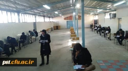 گزارش تصویری از برگزاری امتحانات نیمسال اول سال تحصیلی 98-97