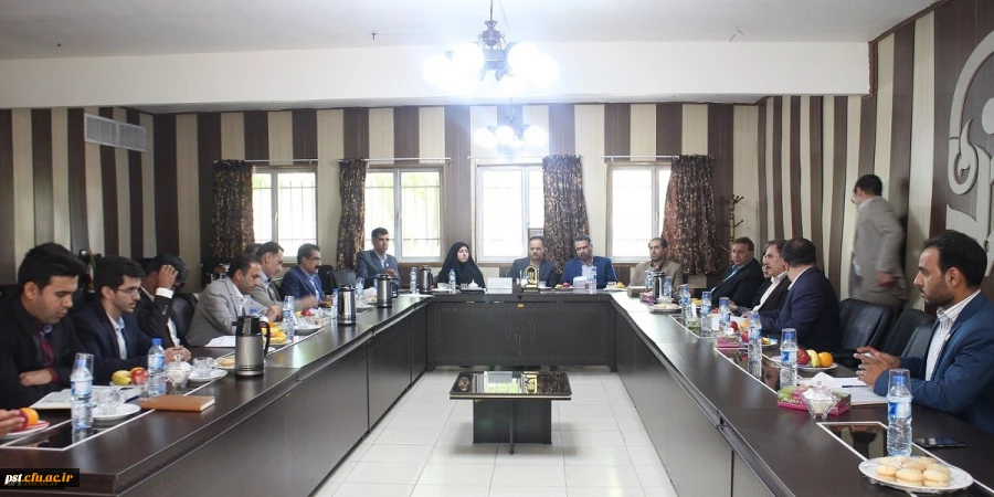 برگزاری مراسم  تودیع و معارفه سرپرست سابق و جدید واحد آموزش عالی شهید مطهری (ره) شیراز با حضور مسولین استانی و نماینده  سازمان مرکزی