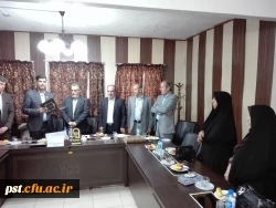 برگزاری مراسم  تودیع و معارفه سرپرست سابق و جدید واحد آموزش عالی شهید مطهری (ره) شیراز با حضور مسولین استانی و نماینده  سازمان مرکزی