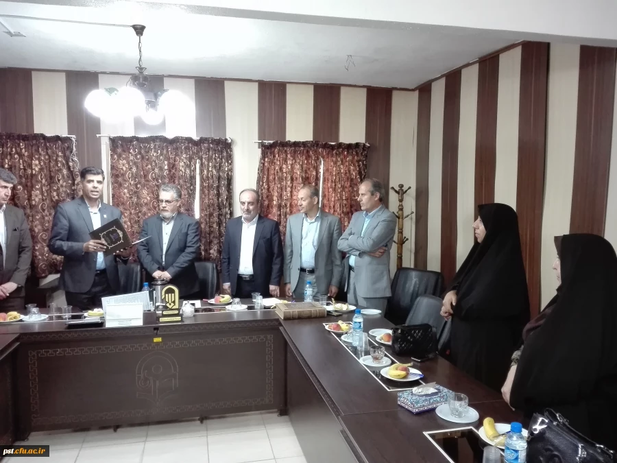 برگزاری مراسم  تودیع و معارفه سرپرست سابق و جدید واحد آموزش عالی شهید مطهری (ره) شیراز با حضور مسولین استانی و نماینده  سازمان مرکزی