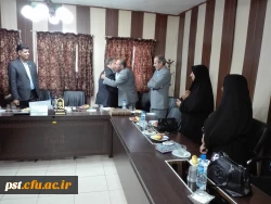 برگزاری مراسم  تودیع و معارفه سرپرست سابق و جدید واحد آموزش عالی شهید مطهری (ره) شیراز با حضور مسولین استانی و نماینده  سازمان مرکزی