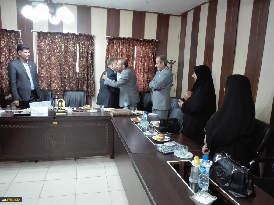 برگزاری مراسم  تودیع و معارفه سرپرست سابق و جدید واحد آموزش عالی شهید مطهری (ره) شیراز با حضور مسولین استانی و نماینده  سازمان مرکزی