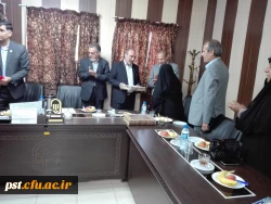 برگزاری مراسم  تودیع و معارفه سرپرست سابق و جدید واحد آموزش عالی شهید مطهری (ره) شیراز با حضور مسولین استانی و نماینده  سازمان مرکزی