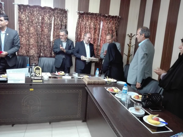 برگزاری مراسم  تودیع و معارفه سرپرست سابق و جدید واحد آموزش عالی شهید مطهری (ره) شیراز با حضور مسولین استانی و نماینده  سازمان مرکزی