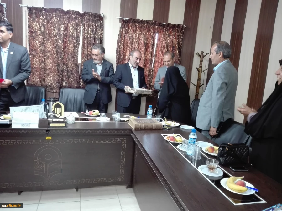 برگزاری مراسم  تودیع و معارفه سرپرست سابق و جدید واحد آموزش عالی شهید مطهری (ره) شیراز با حضور مسولین استانی و نماینده  سازمان مرکزی