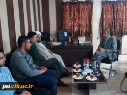 نشست صمیمی سرپرست محترم دانشگاه با فرمانده سپاه و نماینده ولی فقیه در سپاه زرقان پیرامون مسایل دانشگاه و تعامل دوسویه