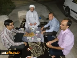 بازدید سرپرست محترم دانشگاه جناب آقای دکتر علیدادی و نماینده مقام معظم رهبری در روز تعطیل مرکز