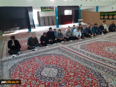 برگزاری مراسم پرفیض زیارت عاشورا بمناسبت فرارسیدن ماه محرم