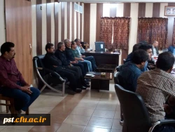 جلسه شورای اداری دانشگاه با حضور آقای دکتر افلاکی فرد ریاست محترم دانشگاه فرهنگیان فارس