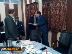 جلسه شورای اداری دانشگاه با حضور آقای دکتر افلاکی فرد ریاست محترم دانشگاه فرهنگیان فارس