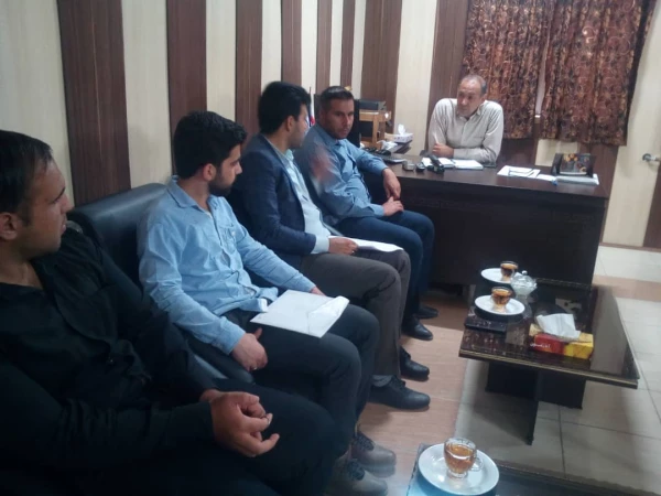 جلسه با مسئول بسیج دانشجویی زرقان با محوریت هفته دفاع مقدس