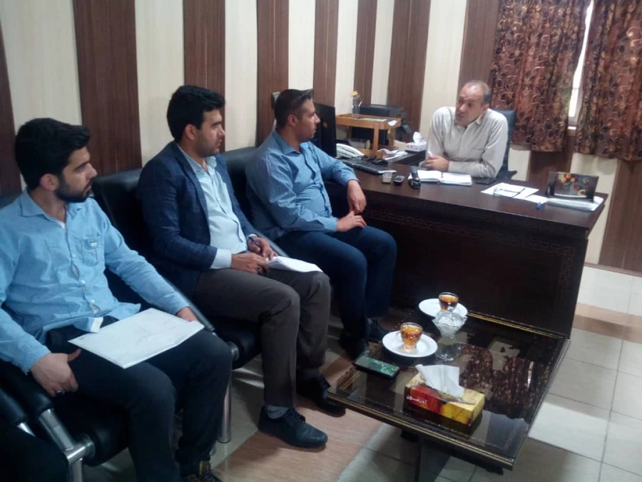 جلسه با مسئول بسیج دانشجویی زرقان با محوریت هفته دفاع مقدس