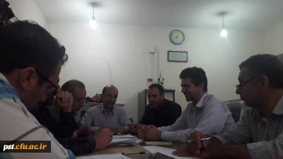 برگزاری جلسه ارزیابی ستاد استقبال و پذیرش  دانشجومعلمان جدید الورود به ریاست جناب آقای دکتر علیدادی 