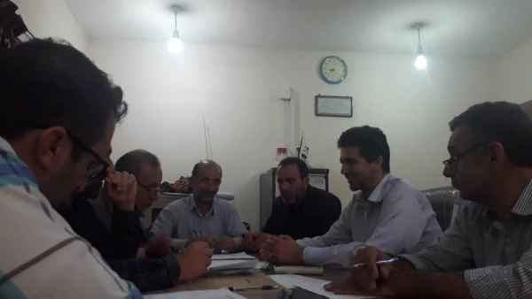 برگزاری جلسه ارزیابی ستاد استقبال و پذیرش  دانشجومعلمان جدید الورود به ریاست آقای دکتر علیدادی 