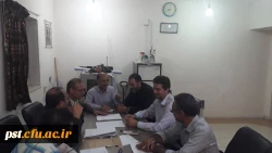 برگزاری جلسه ارزیابی ستاد استقبال و پذیرش  دانشجومعلمان جدید الورود به ریاست آقای دکتر علیدادی 