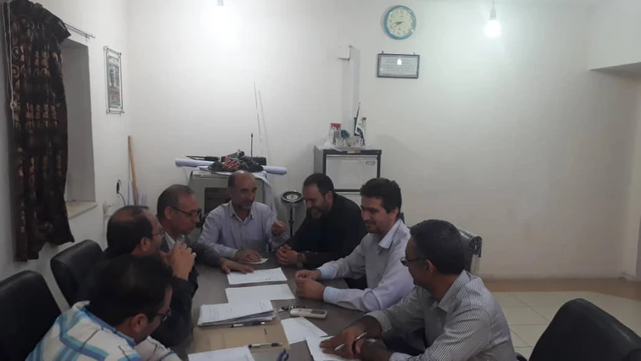 برگزاری جلسه ارزیابی ستاد استقبال و پذیرش  دانشجومعلمان جدید الورود به ریاست آقای دکتر علیدادی 