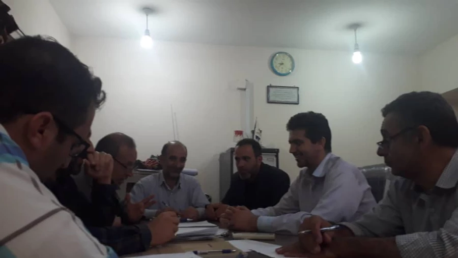 برگزاری جلسه ارزیابی ستاد استقبال و پذیرش  دانشجومعلمان جدید الورود به ریاست آقای دکتر علیدادی 