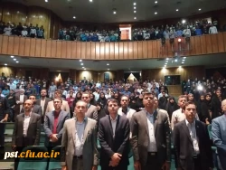 شرکت دانشجومعلمان جدیدالورود  سال تحصیلی 99-98در آیین استقبال از دانشجومعلمان مراکز و پردیس های دانشگاه فرهنگیان استان 